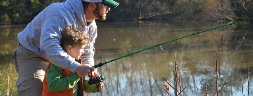 Concurso de pesca infantil de truchas y carpas