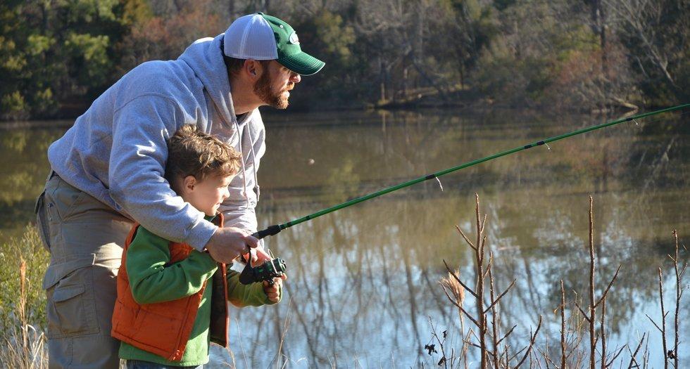 Concurso de pesca infantil de truchas y carpas